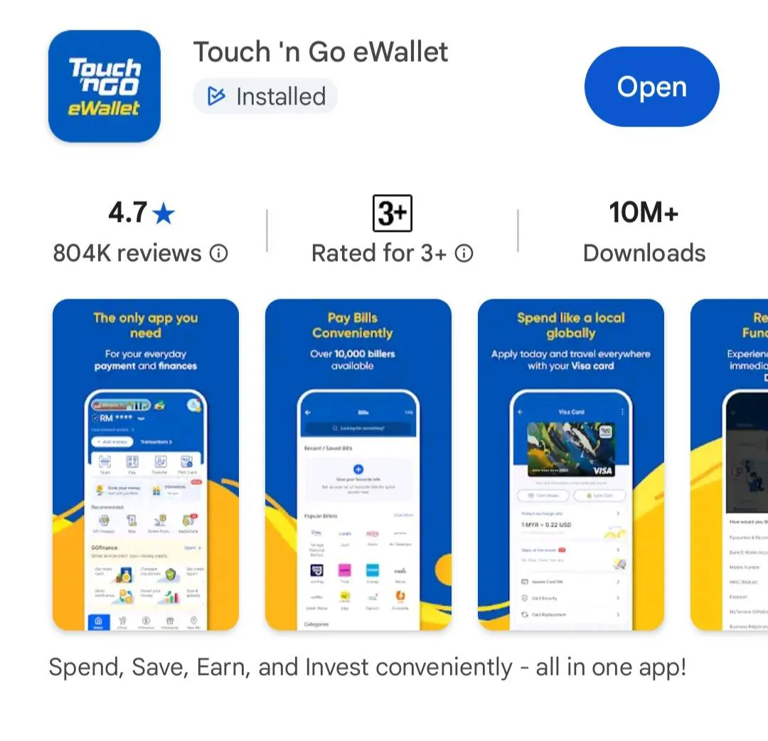 Touch 'n Go App